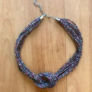 Beaded Statement Necklace
